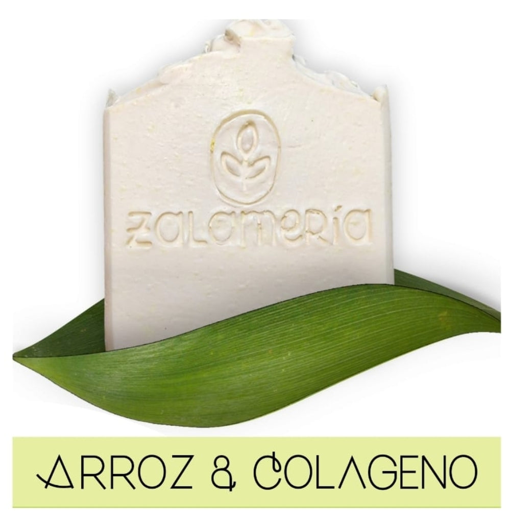 Barra Clarificante de Arroz, Colágeno & Arcilla Blanca